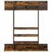 Biljartkeu standaard Bewerkt hout 93 x 12 x 103 cm
