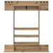 Biljartkeu standaard Bewerkt hout 93 x 12 x 103 cm