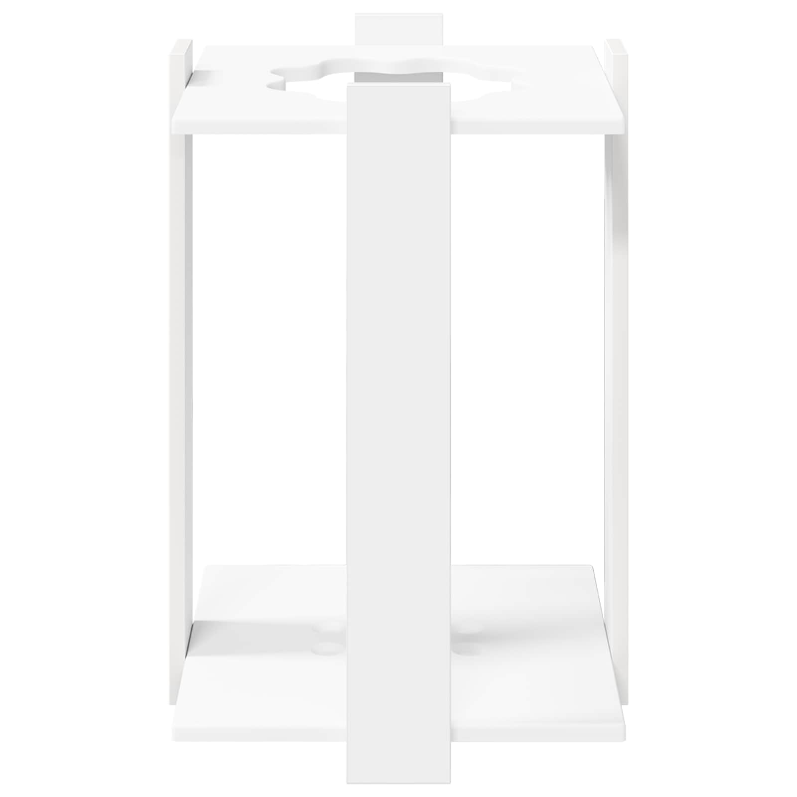 Biljartkeu standaard Bewerkt hout 42 x 43 x 60 cm Wit