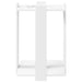 Biljartkeu standaard Bewerkt hout 42 x 43 x 60 cm Wit