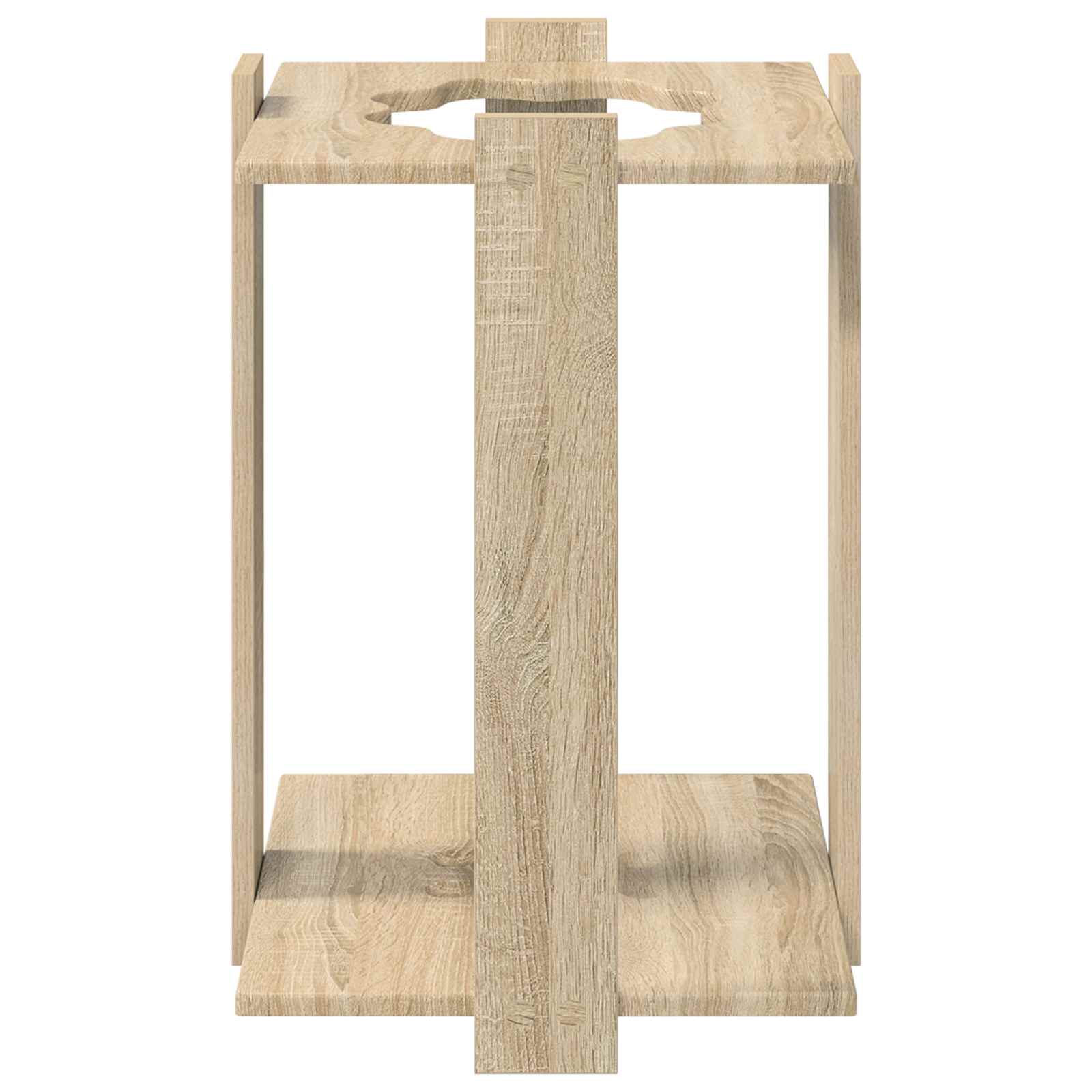 Biljartkeu standaard Bewerkt hout 42 x 43 x 60 cm Sonoma Eiken