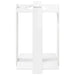 Biljartkeu standaard Bewerkt hout 42 x 43 x 60 cm Hoogglans Wit