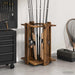 Biljartkeu standaard Bewerkt hout 42 x 43 x 60 cm Oud hout