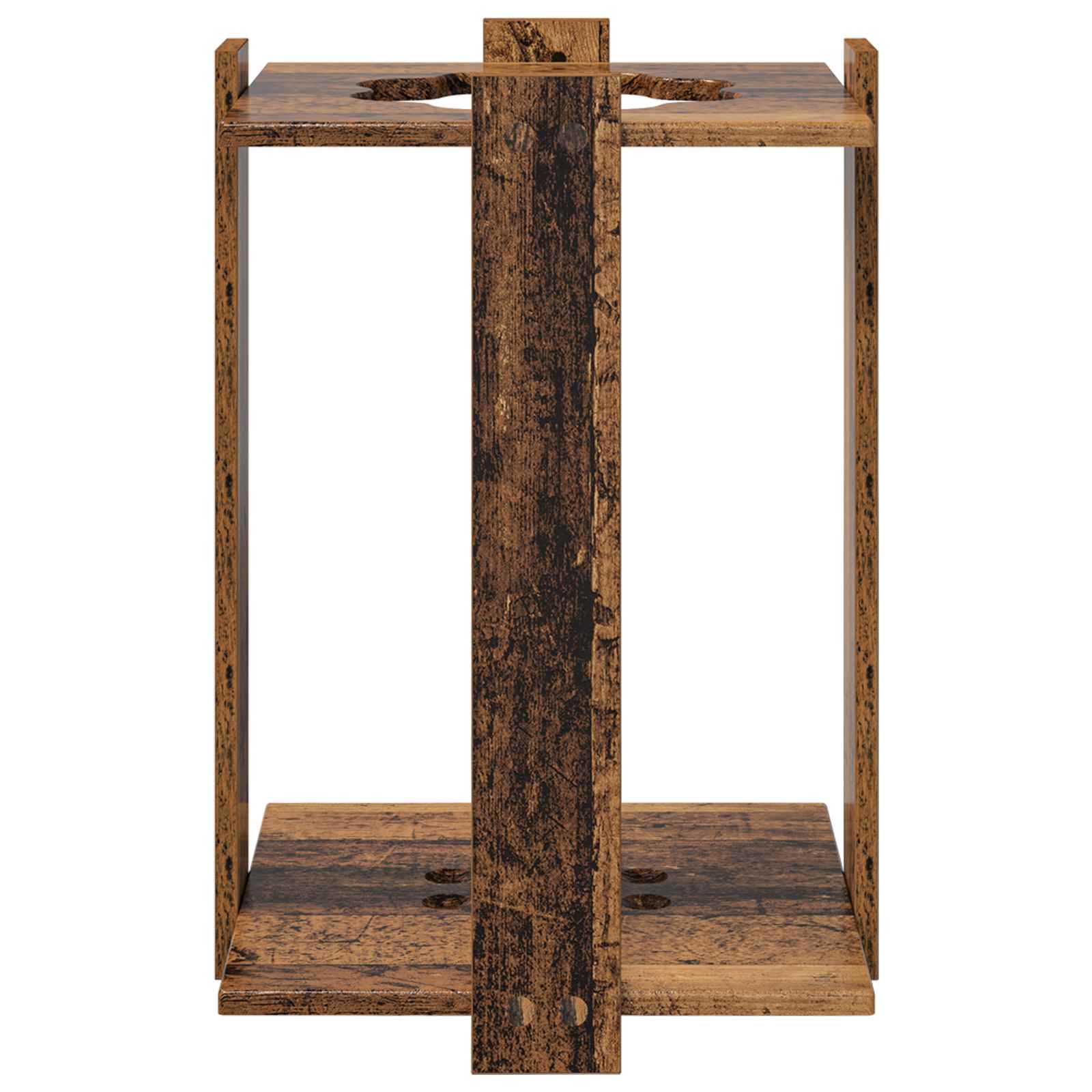 Biljartkeu standaard Bewerkt hout 42 x 43 x 60 cm Oud hout