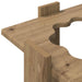 Biljartkeu standaard Bewerkt hout 42 x 43 x 60 cm