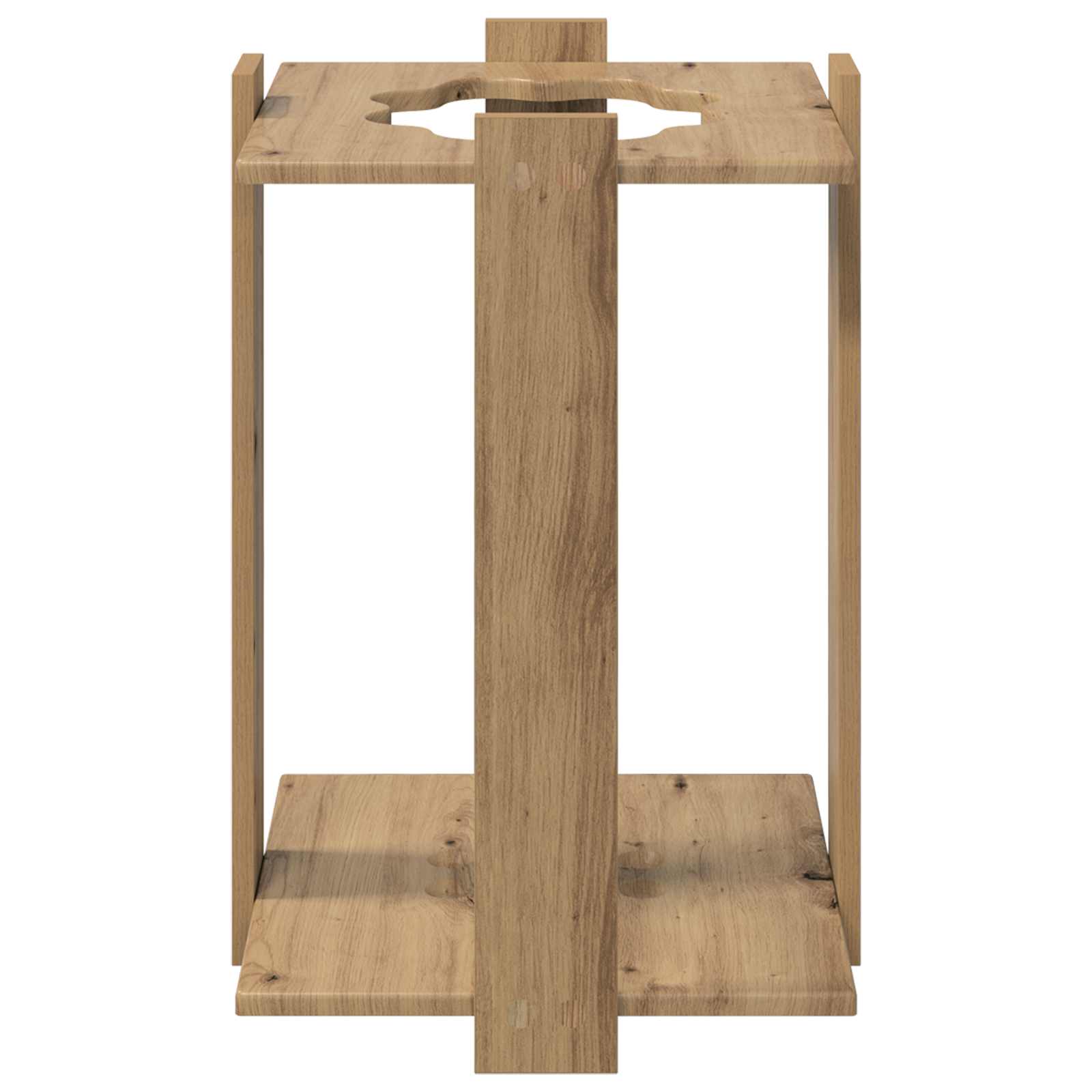 Biljartkeu standaard Bewerkt hout 42 x 43 x 60 cm