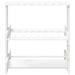 Biljartkeu standaard Bewerkt hout 60 x 35 x 60 cm Wit