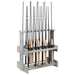 Biljartkeu standaard Bewerkt hout 60 x 35 x 60 cm Betongrijs