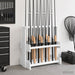 Biljartkeu standaard Bewerkt hout 60 x 35 x 60 cm Glanzend Wit