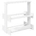 Biljartkeu standaard Bewerkt hout 60 x 35 x 60 cm Glanzend Wit