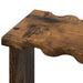 Biljartkeu standaard Bewerkt hout 60 x 35 x 60 cm Gerookt eiken