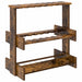 Biljartkeu standaard Bewerkt hout 60 x 35 x 60 cm Gerookt eiken