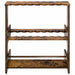 Biljartkeu standaard Bewerkt hout 60 x 35 x 60 cm Gerookt eiken