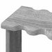 Biljartkeu standaard Bewerkt hout 60 x 35 x 60 cm Grijs Sonoma