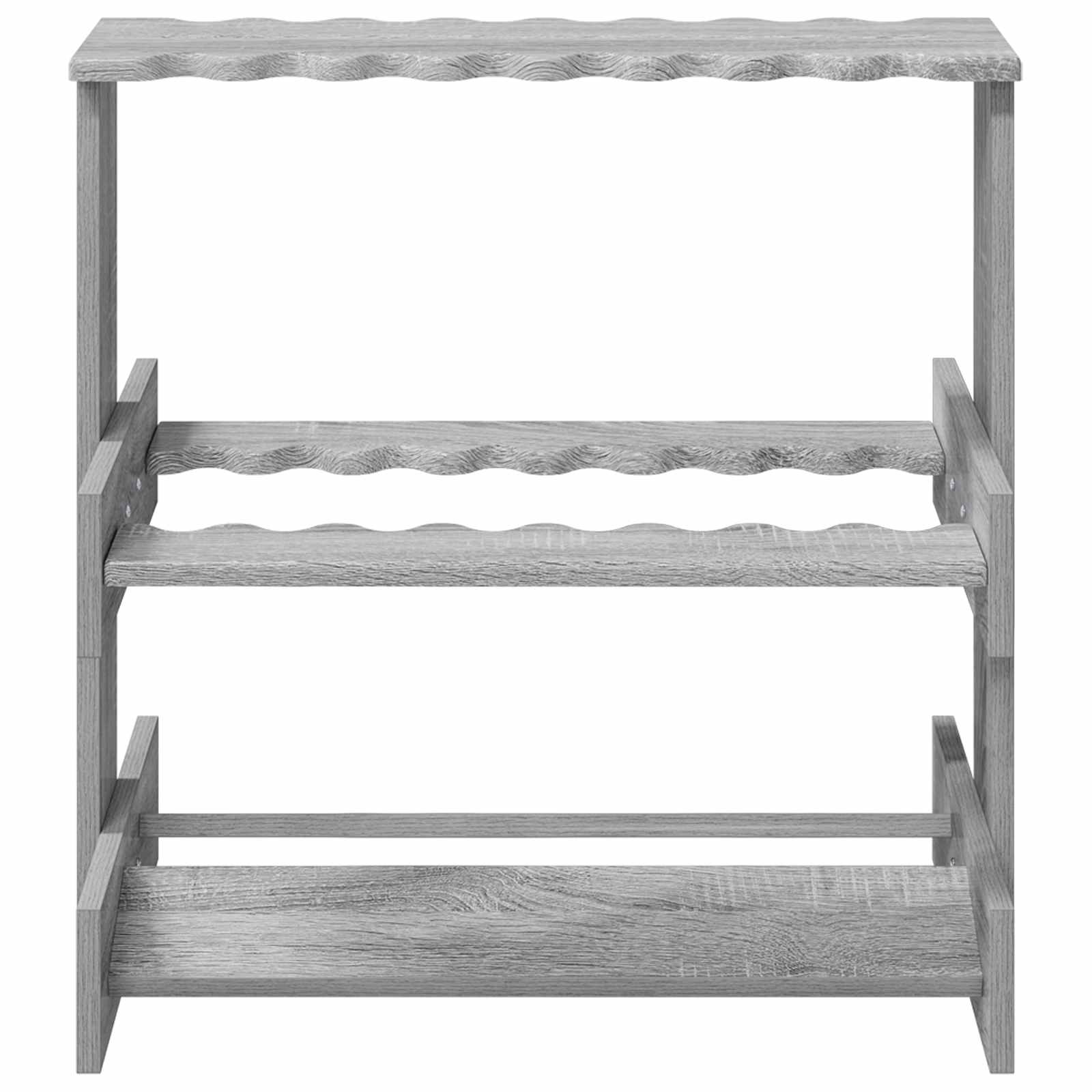 Biljartkeu standaard Bewerkt hout 60 x 35 x 60 cm Grijs Sonoma