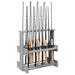 Biljartkeu standaard Bewerkt hout 60 x 35 x 60 cm Grijs Sonoma