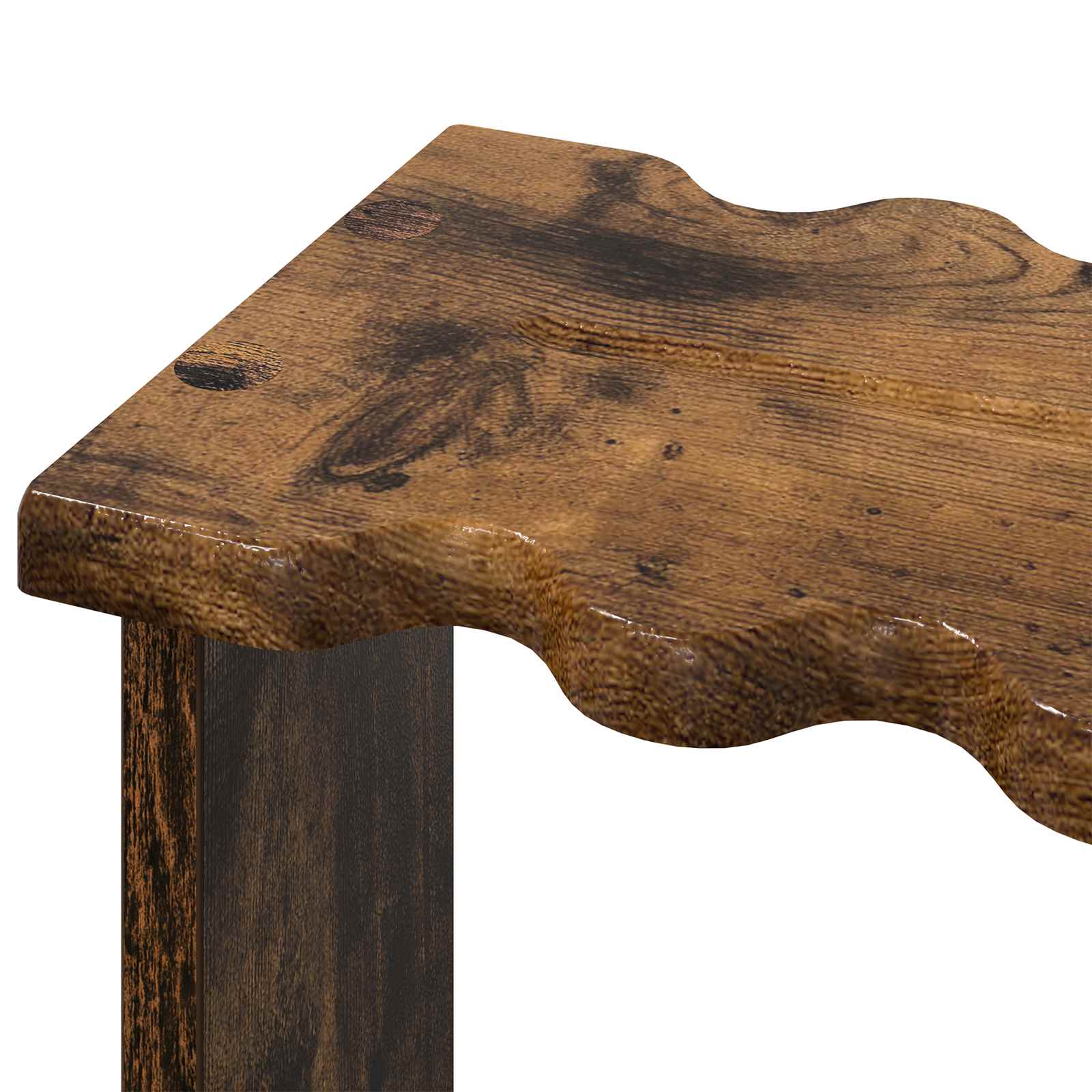 Biljartkeu standaard Bewerkt hout 60 x 35 x 60 cm Oud hout