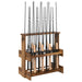 Biljartkeu standaard Bewerkt hout 60 x 35 x 60 cm Oud hout