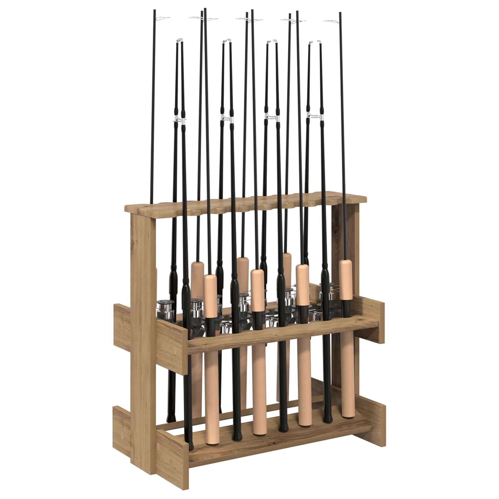 Biljartkeu standaard Bewerkt hout 60 x 35 x 60 cm