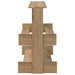 Biljartkeu standaard Bewerkt hout 60 x 35 x 60 cm