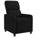 Relaxfauteuil Zwart Stof