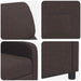 Relaxfauteuil Donkerbruin Stof