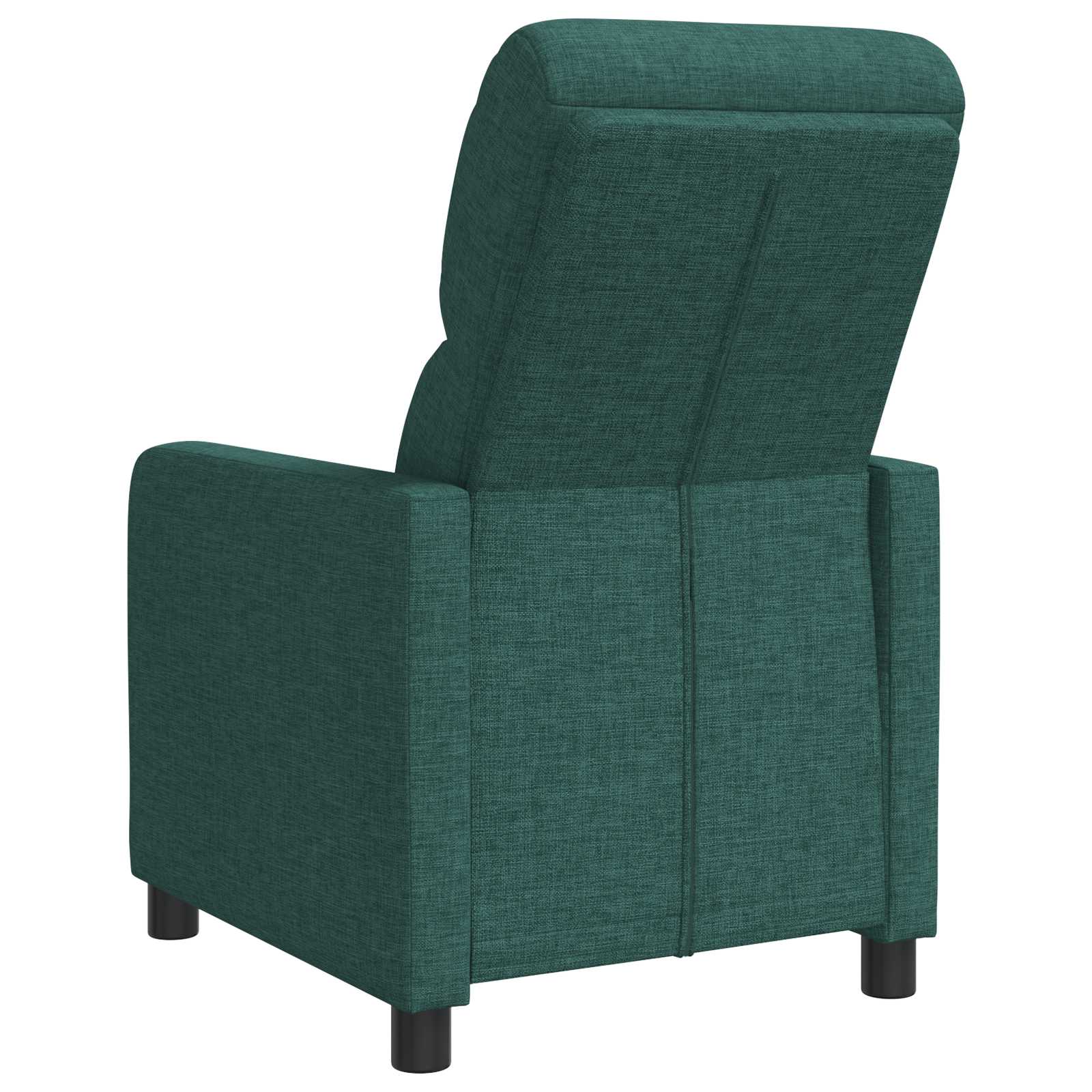 Relaxfauteuil Donkergroen Stof