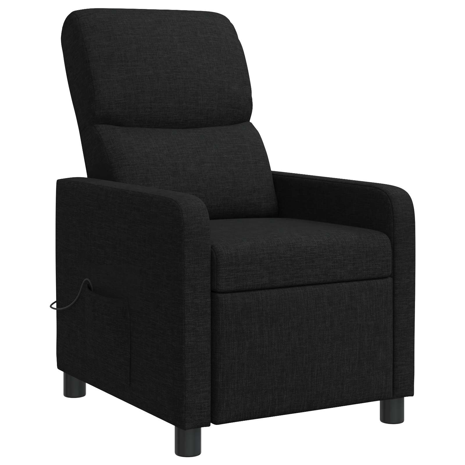 Relaxfauteuil Zwart Stof