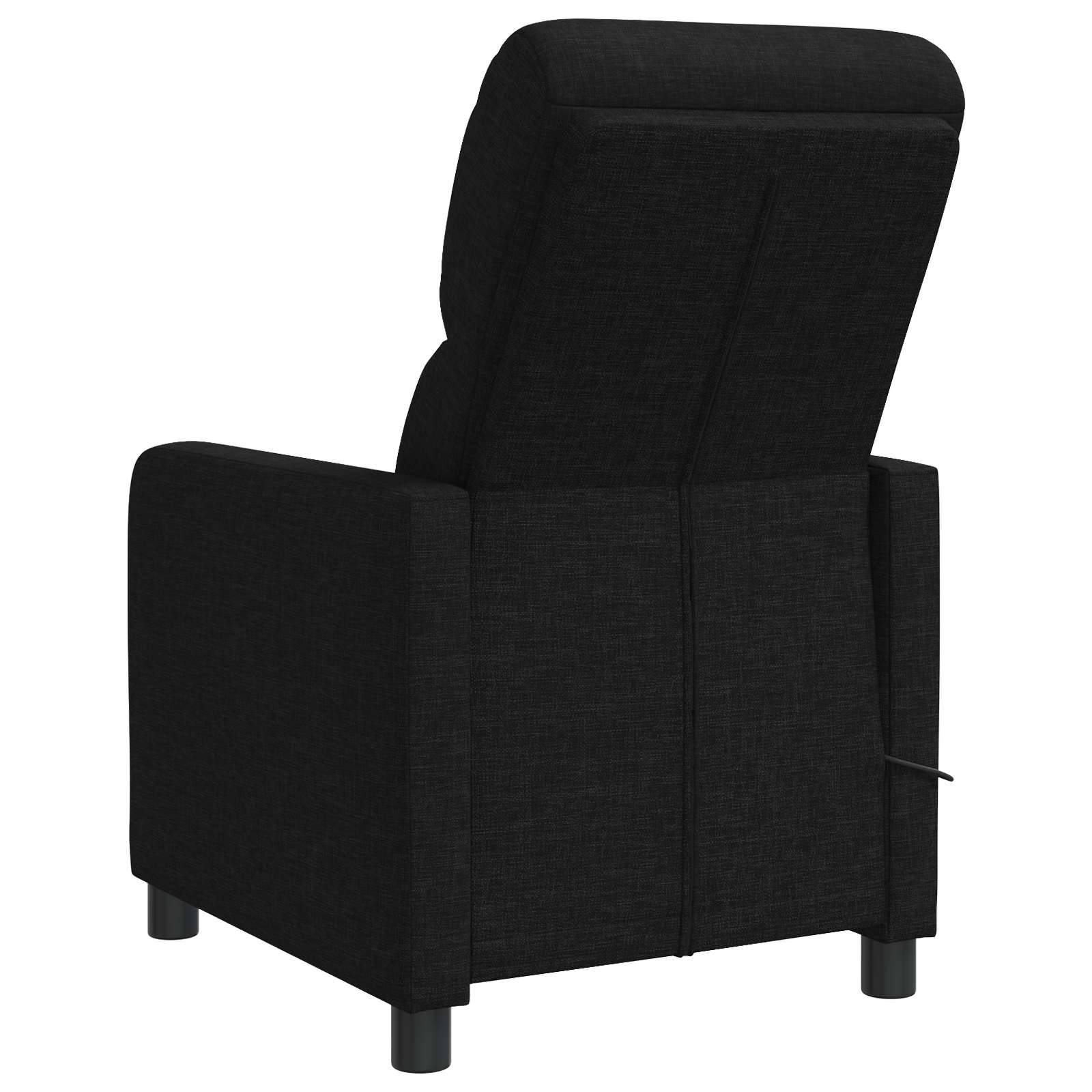Relaxfauteuil Zwart Stof