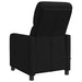 Relaxfauteuil Zwart Stof