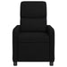 Relaxfauteuil Zwart Stof