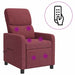 Relaxfauteuil Wijnrood Stof