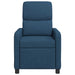 Relaxfauteuil Blauw Stof