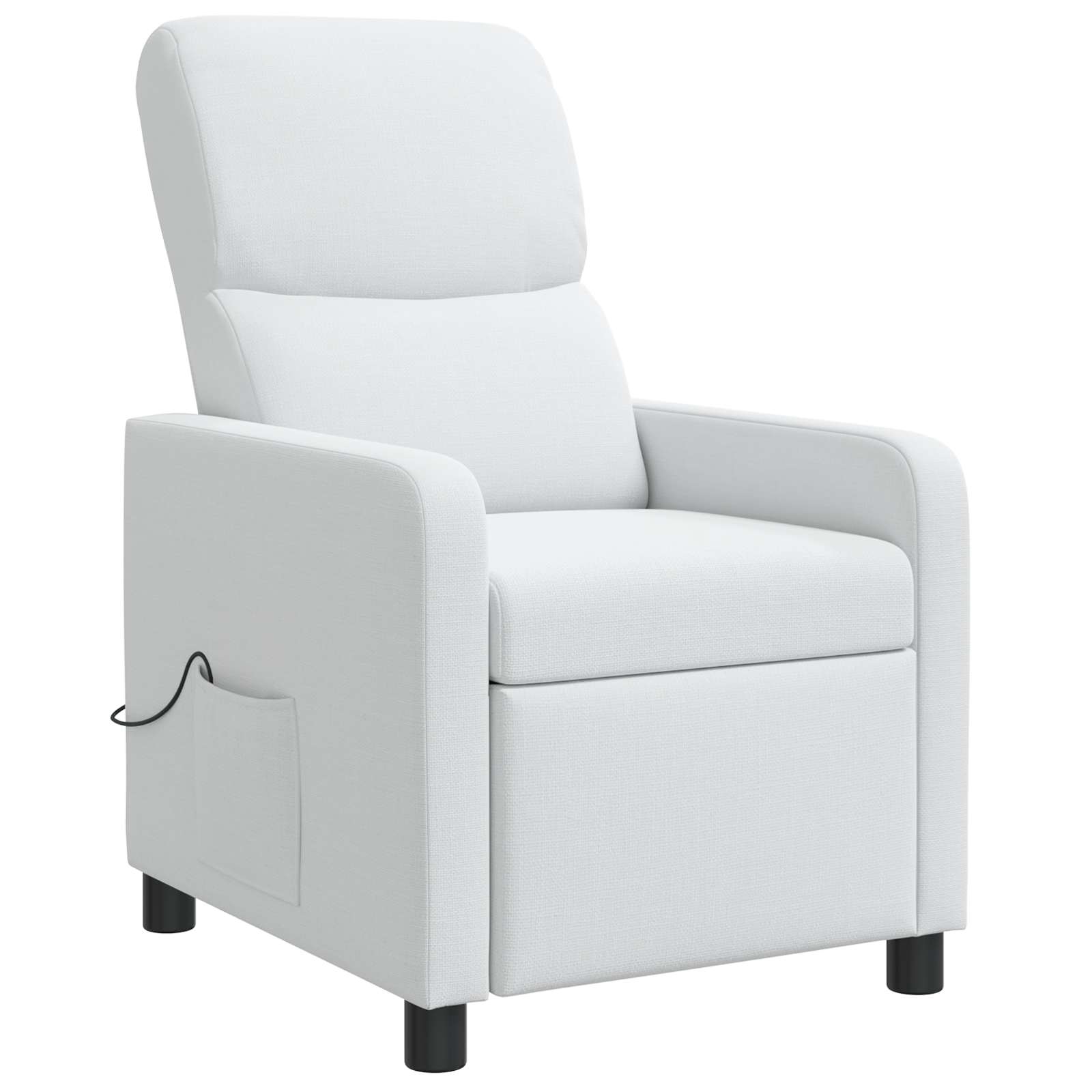 Relaxfauteuil Wit Stof