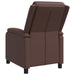 Relaxfauteuil Bruin Kunstleer