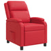 Relaxfauteuil Rood Kunstleer