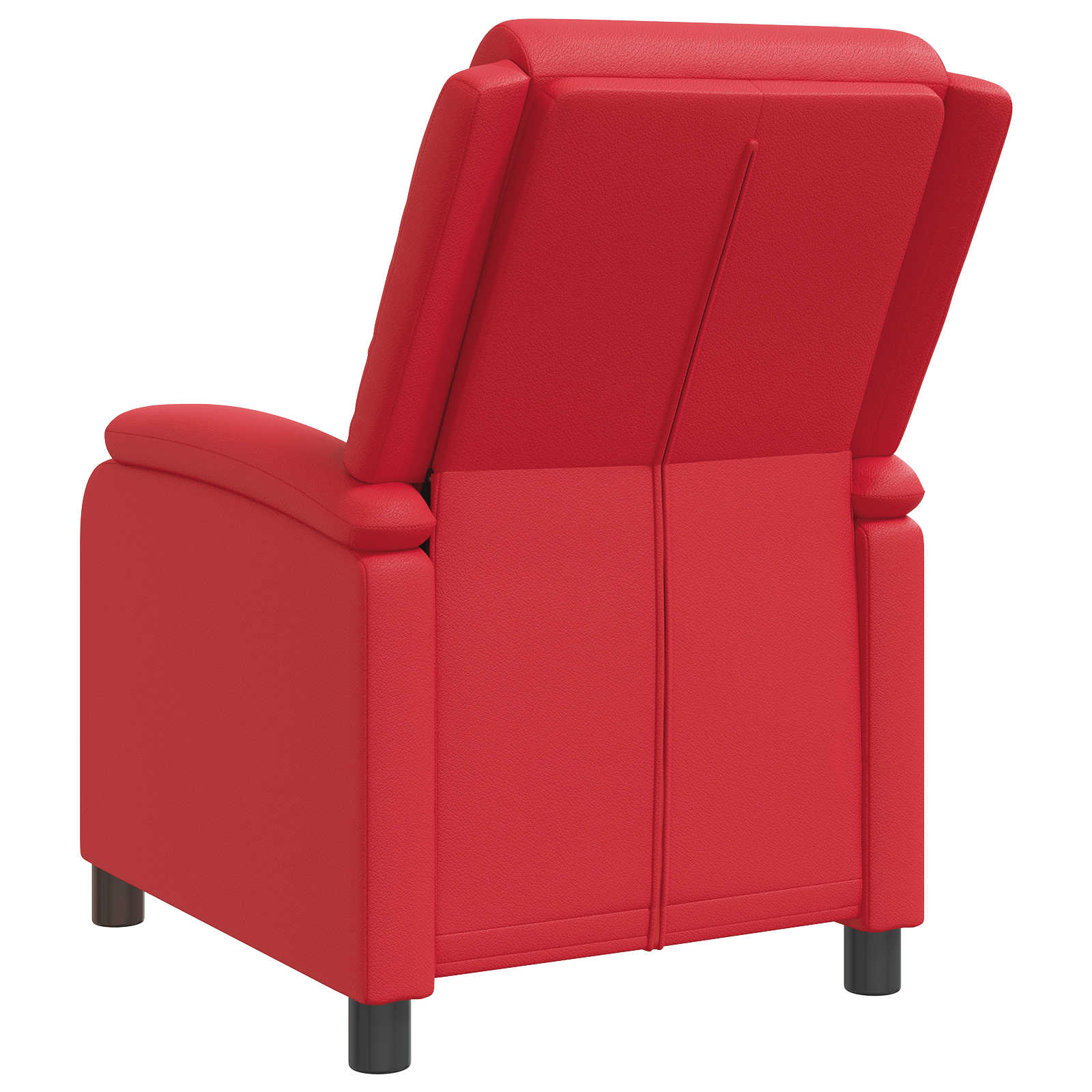 Relaxfauteuil Rood Kunstleer