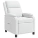 Relaxfauteuil Wit Kunstleer