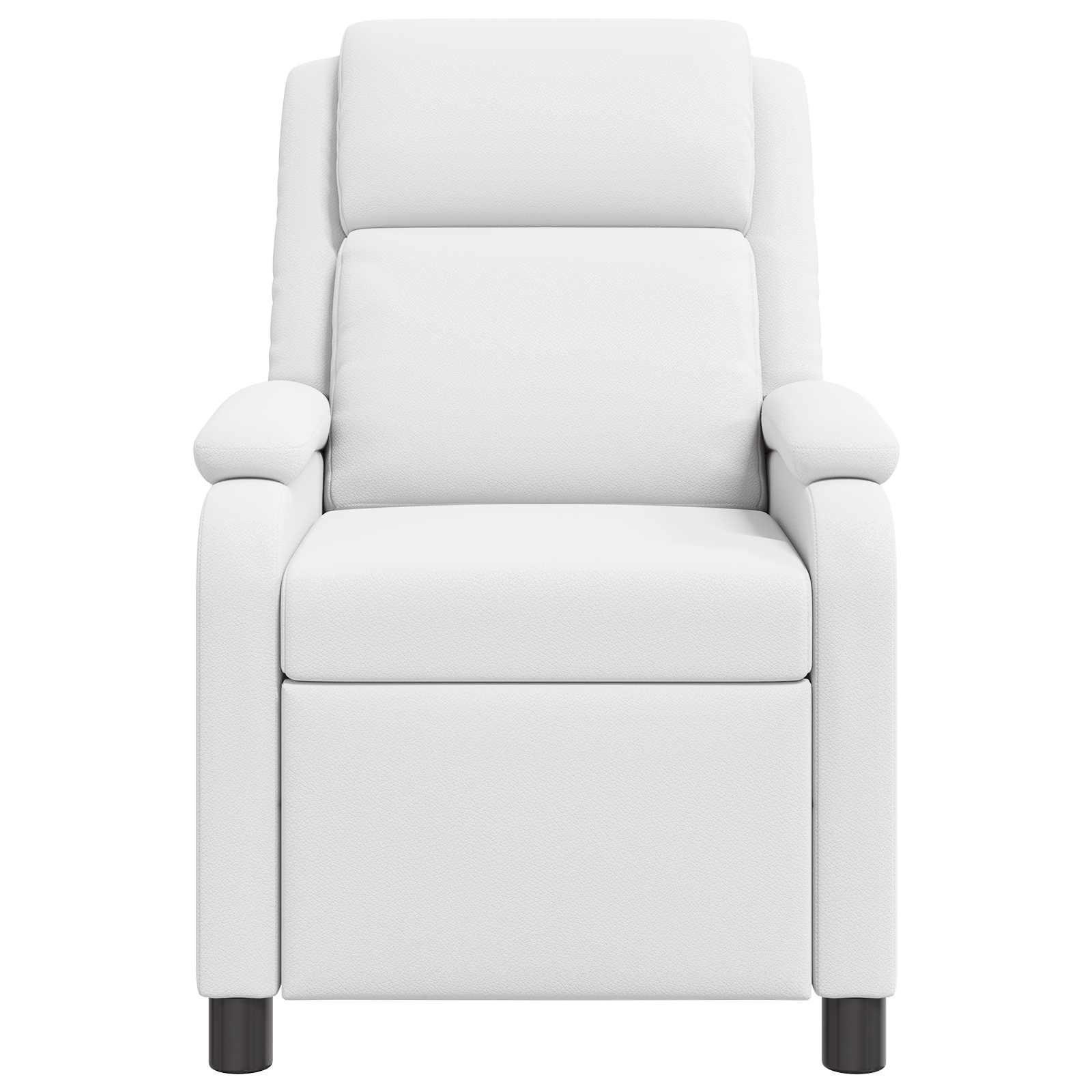 Relaxfauteuil Wit Kunstleer