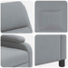 Relaxfauteuil Lichtgrijs Stof