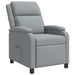 Relaxfauteuil Lichtgrijs Stof