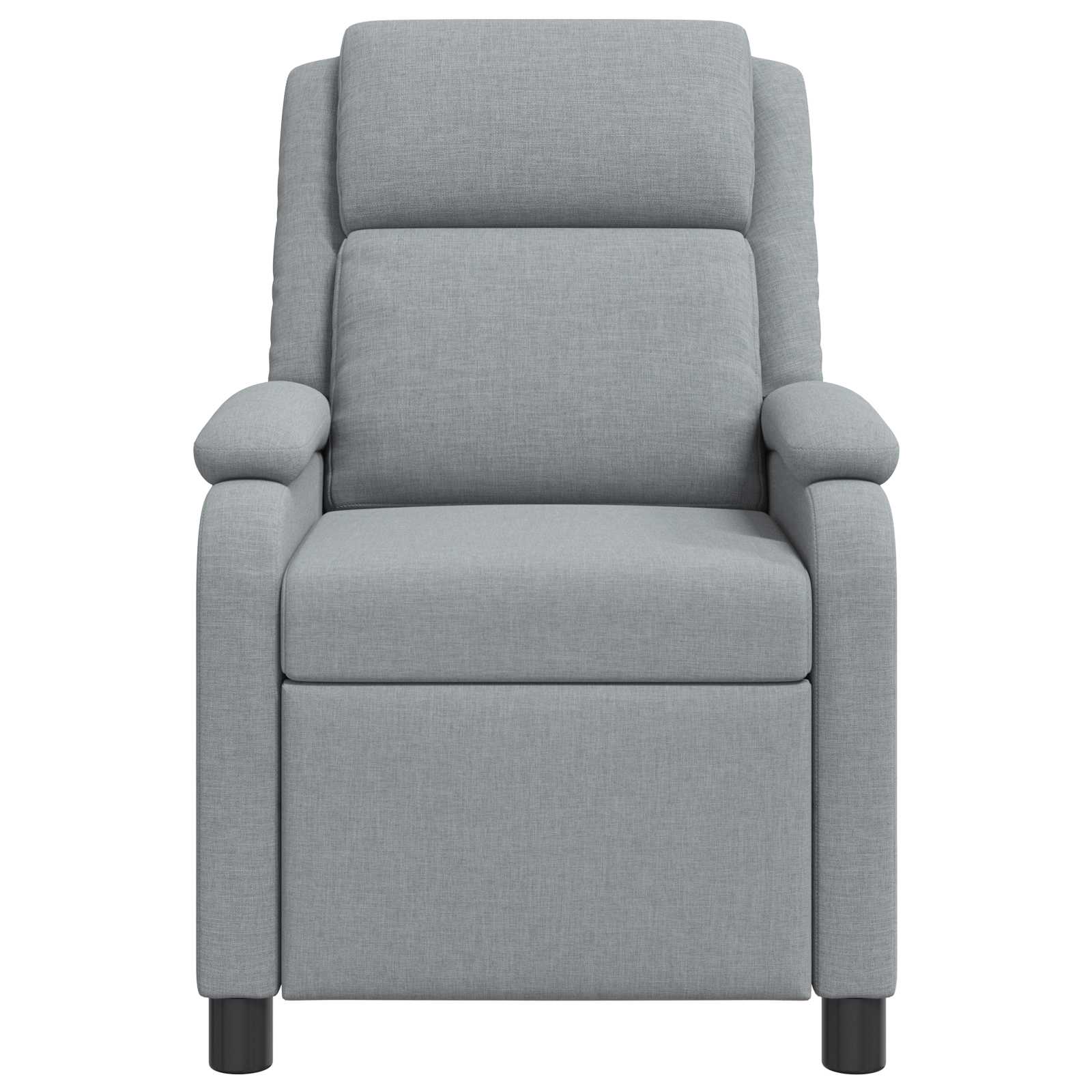 Relaxfauteuil Lichtgrijs Stof