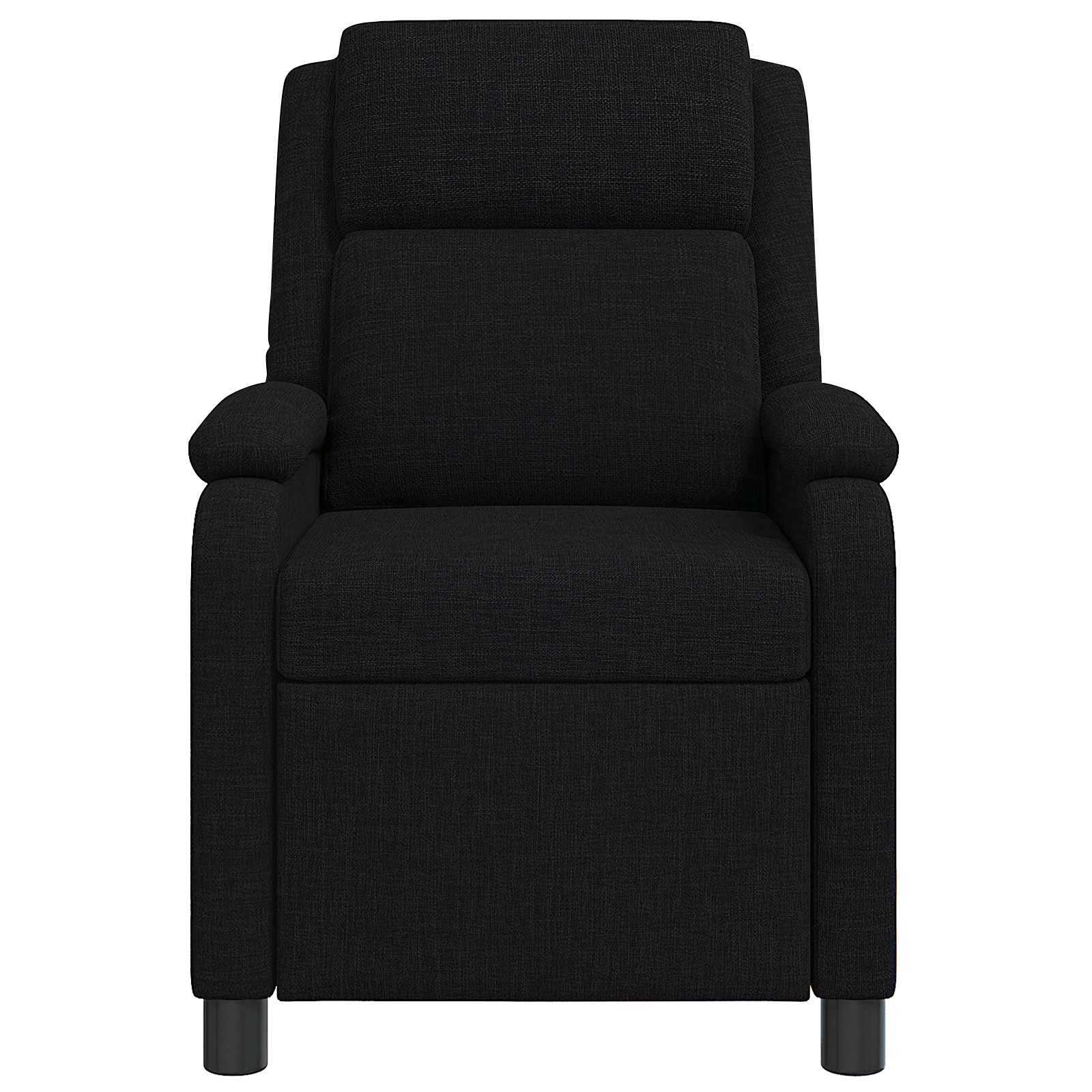 Relaxfauteuil Zwart Stof