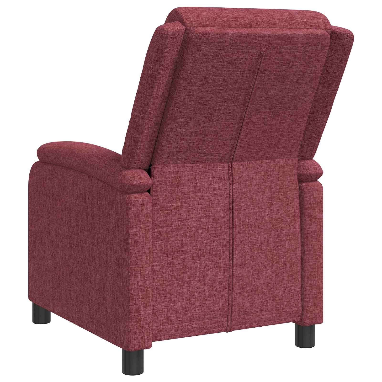Relaxfauteuil Wijnrood Stof
