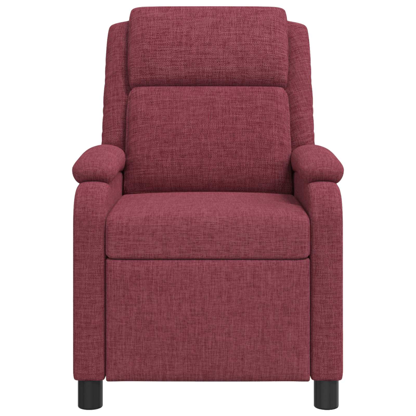 Relaxfauteuil Wijnrood Stof