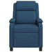 Relaxfauteuil Blauw Stof