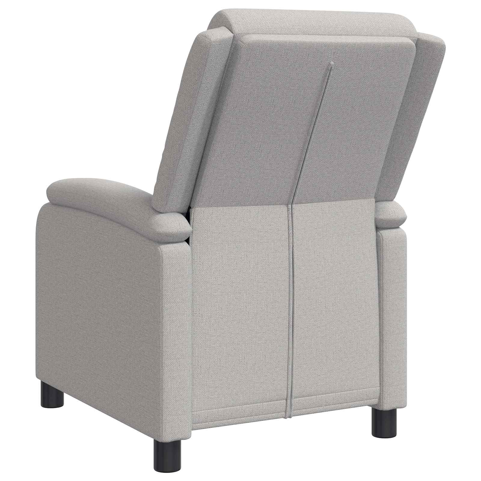 Relaxfauteuil Wolkengrijs Stof Wolkengrijze stof