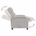 Relaxfauteuil Wolkengrijs Stof Wolkengrijze stof