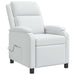 Massage Recliner Wit Stof