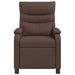 Relaxfauteuil Bruin Kunstleer
